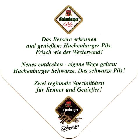 hachenburg ww-rp hachenburger pils schwarze 2b (185-ob hachenburger)